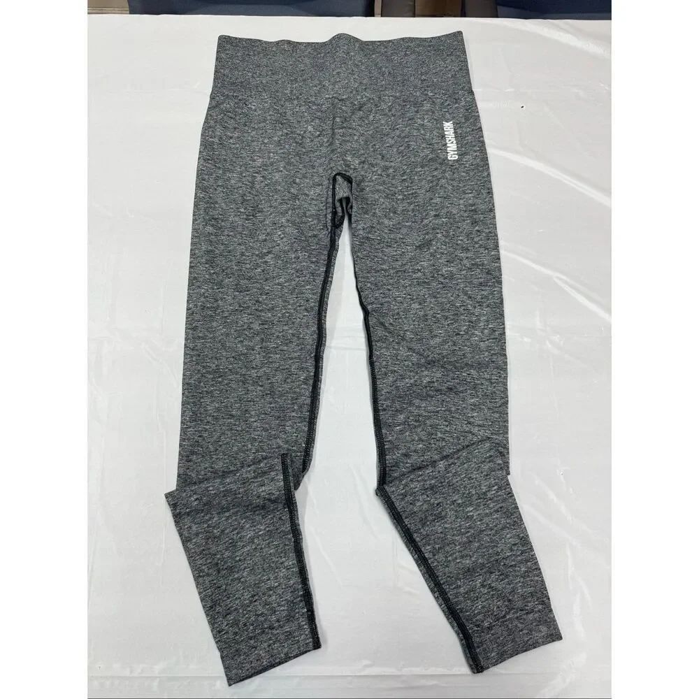 Gymshark Adapt Grey High Waisted Athletic Leggings Size Medium